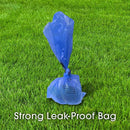 Bags On Board Dog Poop Bags - Strong Leak Proof Dog Waste Bags - 60 Blue Bags - 9 x14 Inches - waste bag - 632039102006