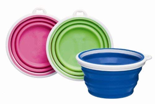 Bamboo Bamboo Silicone Pop - Up Travel Bowl, 1 - Cup, Colors Vary