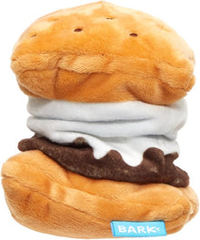 Bark squeak it s’mores dog toy