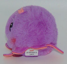 Beanie bouncers dog ball purple leggy