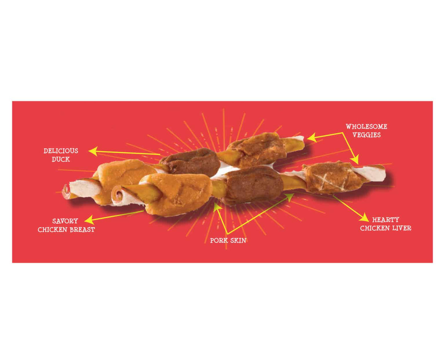 Beggar bones 5 in 1 kabobs savory prime pet treats 12 oz