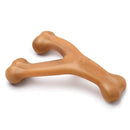 Benebone Wishbone Durable Dog Chew Toy for Aggressive Chewers, Real Chicken, Made in USA, Large - 854111004101