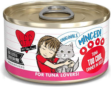 BFF originals minced tuna too cool wet canned cat food 3oz