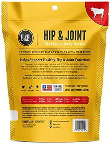 Bixbi hip and joint beef lung jerky recipe 5oz
