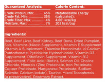 BIXBI Rawbble Beef Recipe Grain - Free Freeze - Dried Dog Food, 26 - oz bag