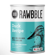 Bixbi Rawbble Duck Recipe Paté Canned Adult Dog Food 12.5oz