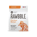 BIXBI Rawbble Freeze Dried Dog Food, Chicken Recipe, 12 oz - 98% Meat and Organs, No Fillers - Pantry - Friendly Raw Dog Food for Meal, Treat or Food Topper - USA Made in Small Batches - 091037509192