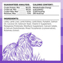 BIXBI Rawbble Freeze Dried Dog Food, Lamb Recipe, 26 oz - 97% Meat and Organs, No Fillers - Pantry - Friendly Raw Dog Food for Meal, Treat or Food Topper - USA Made in Small Batches - 851907008503