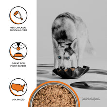 BIXBI Rawbble Grain - Free Canned Wet Dog Food, Chicken Recipe, 12.5 oz. Cans (Pack of 12)