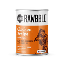 BIXBI Rawbble Grain - Free Canned Wet Dog Food, Chicken Recipe, 12.5 oz. Cans (Pack of 12)