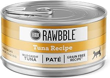 Bixbi rawbble tuna recipe wild caught tuna pate grain free wild caught canned cat food 3oz