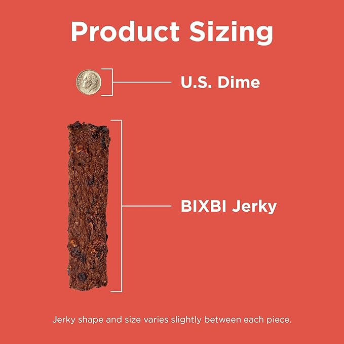 Bixbi skin & coat beef liver jerky recipe 5oz pouch