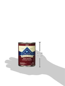 Blue Buffalo Homestyle Recipe Beef Dinner Canned Dog Food, Large