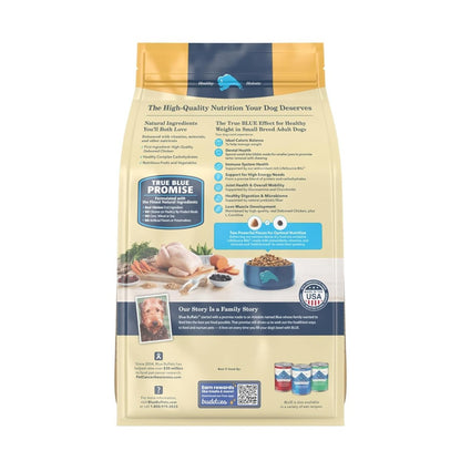 Blue Buffalo Life Protection Formula Natural Adult Small Breed Healthy Weight Dry Dog Food, Chicken and Brown Rice 5lb - dry dog food - 840243144174