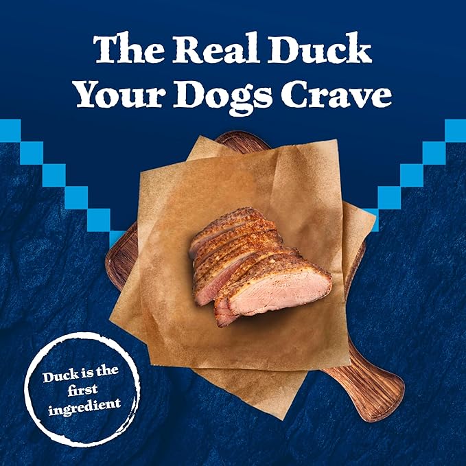 Blue buffalo wilderness trail treats high protein biscuits duck recipe crunchy dog treats 10 oz