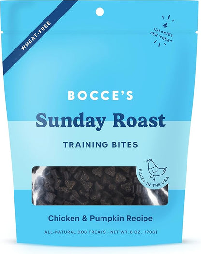 Bocces Sunday roast training bites