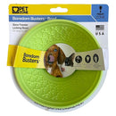 Boredom Busterz Slow Feeder Licking Bowl for Dogs & Cats - Green - 46 LB - dog bowl - 780824146237