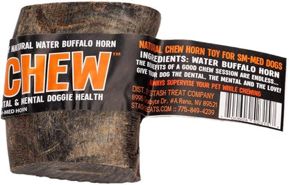 Buba water buffalo horn dog treat
