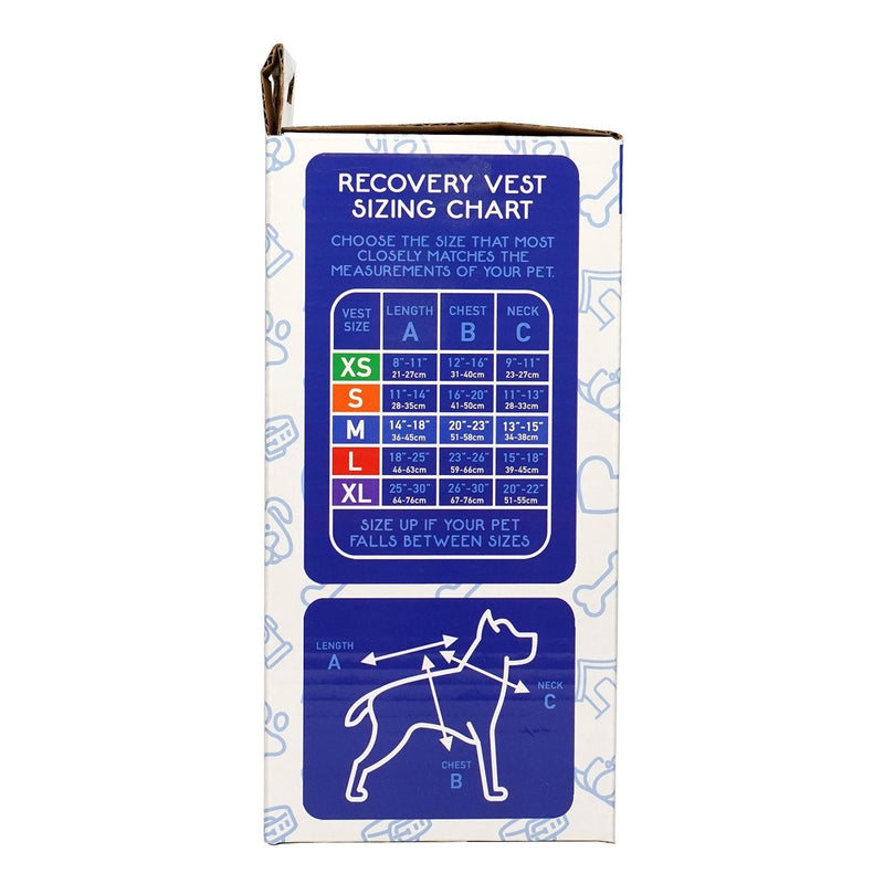 Calm Paws Behavior Support Calming Recovery Vest with Dog Calming Disc - Medium - dog vest - 850014125424