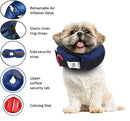 Calm Paws Behavior Support Protective Inflatable Collar with Dog Calming Disc - Small - dog collar - 850014125004