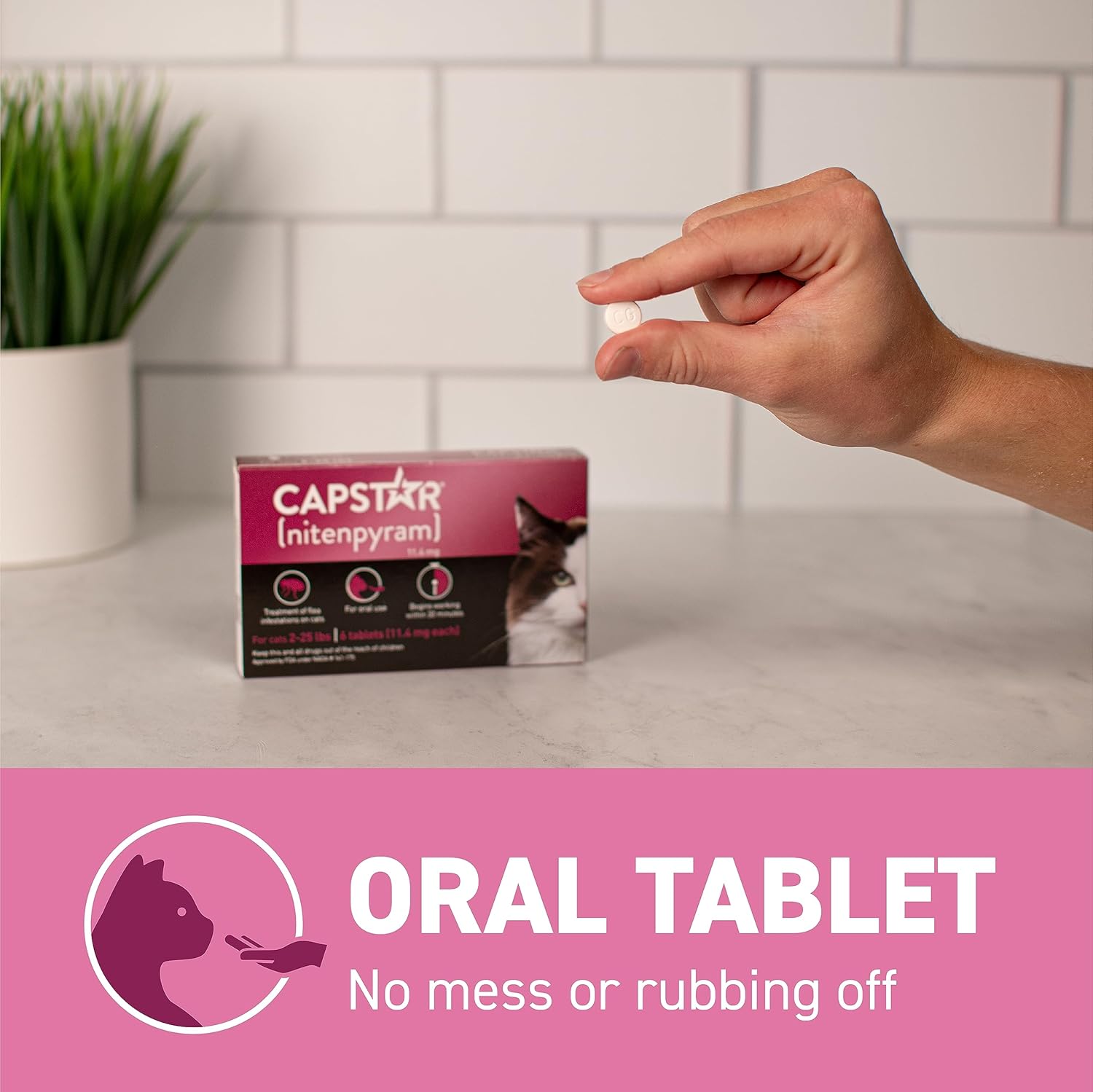 Capstar oral treatment - cat 6 tablets