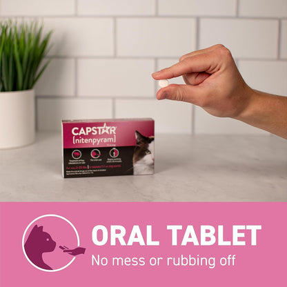 Capstar oral treatment - cat 6 tablets