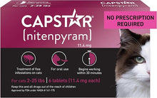 Capstar oral treatment - cat 6 tablets