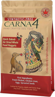 Carna 4 quick baked air dried whole food nuggets - chicken 6 lb