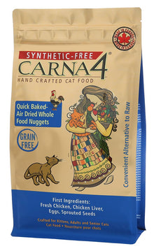 CARNA4 All Life Stages Chicken Formula Dry Cat Food (2 Pound, Chicken)