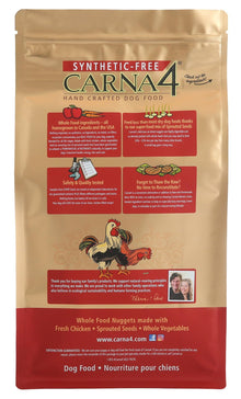 CARNA4 All Life Stages Chicken Formula Dry Dog Food (3 Pound, Chicken)