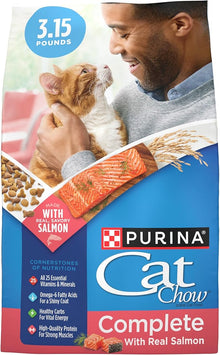 Cat Chow Complete with Chicken & Vitamins Dry Cat Food, 3.15 - lb bag