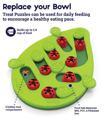 Cat stages buggin out puzzle play interactive food puzzle for curious cats