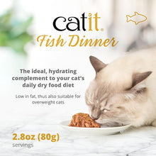 Catit fish dinner with layer of crab and pumpkin 2.8 oz