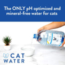 CATWATER ph - Balanced and Mineral - Free Cat Water - Clinically Proven Urinary Formula - 135.2 oz - By VETWATER - cat water - 628504601013