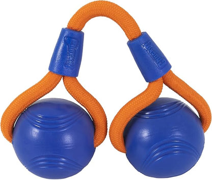 Chuck it crunch duo tug dog toy