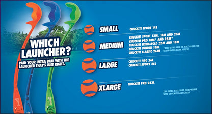 Chuck it toy ball launcher 18