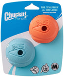 Chuckit! Dog Fetch Toy Whistler Ball Noisy Play Fits Launcher Medium Balls - 660048202202