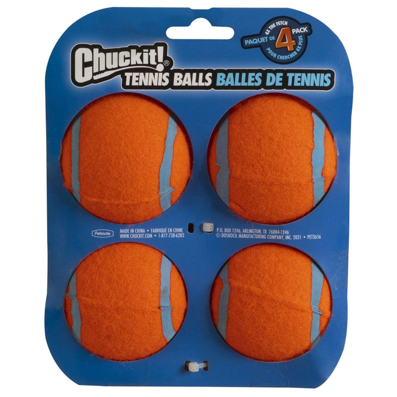 Chuckit Dog Tennis Ball Dog Toy, Medium (2.5 Inch Diameter) for dogs 20 - 60 lbs - 660048074045