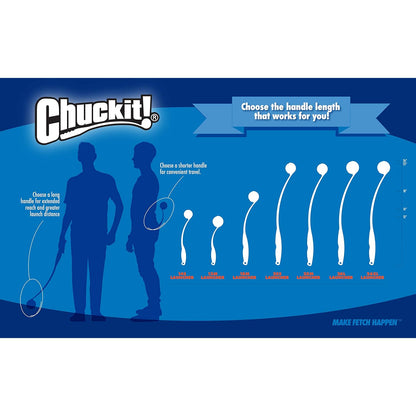 Chuckit! Flying Squirrel Fetch Dog Toy - Size Medium (9.5") - Orange & Blue for Medium Dog Breeds & Fetch Ball Dog Toy (4.75 Inch)