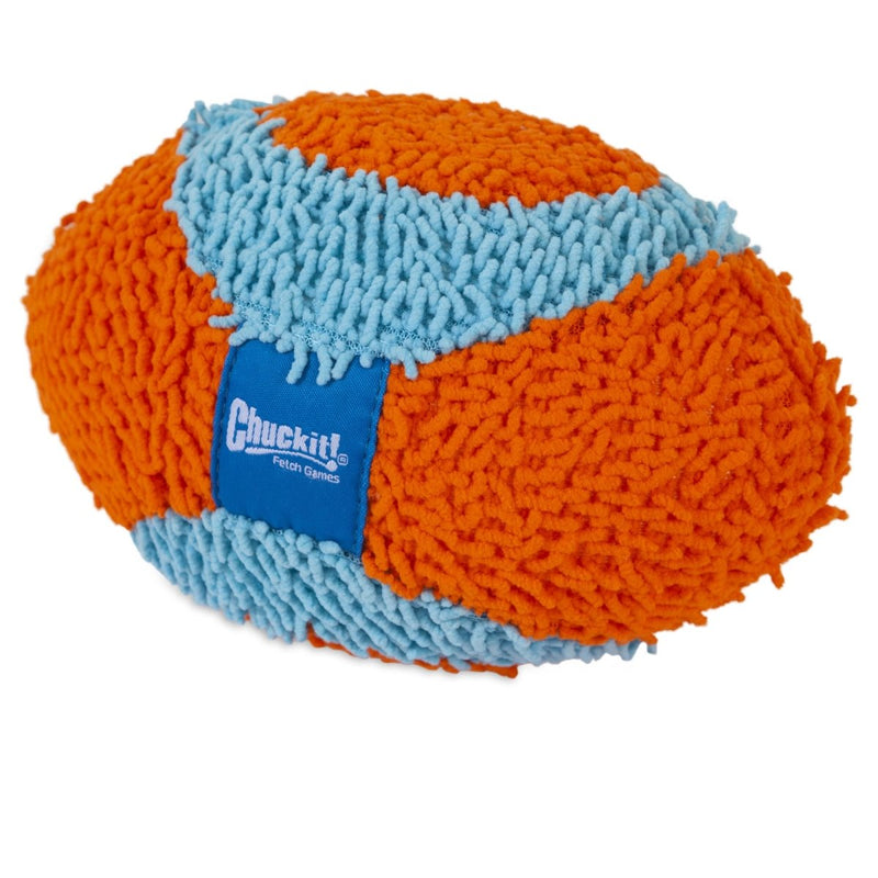 Chuckit Indoor Fetch Fumbler Dog Toy (9.5 Inch), Orange and Blue - 029695520372