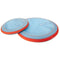 Chuckit! Paraflight Flying Disc Dog Toy, Small (6.75"), Orange and Blue - chuckit flying disc - 660048001898