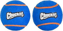 Chuckit squeaker tennis balls XL 2ct