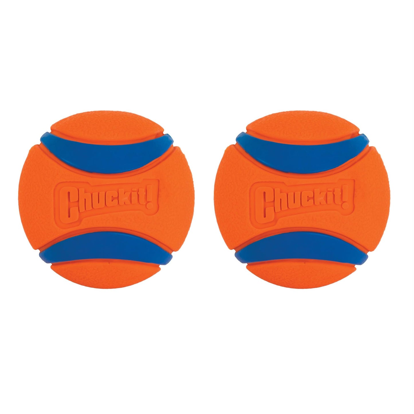 Chuckit! Ultra Ball Dog Toy - Medium (2.5 Inch) For Breeds 20 - 60 Lbs - 2pc