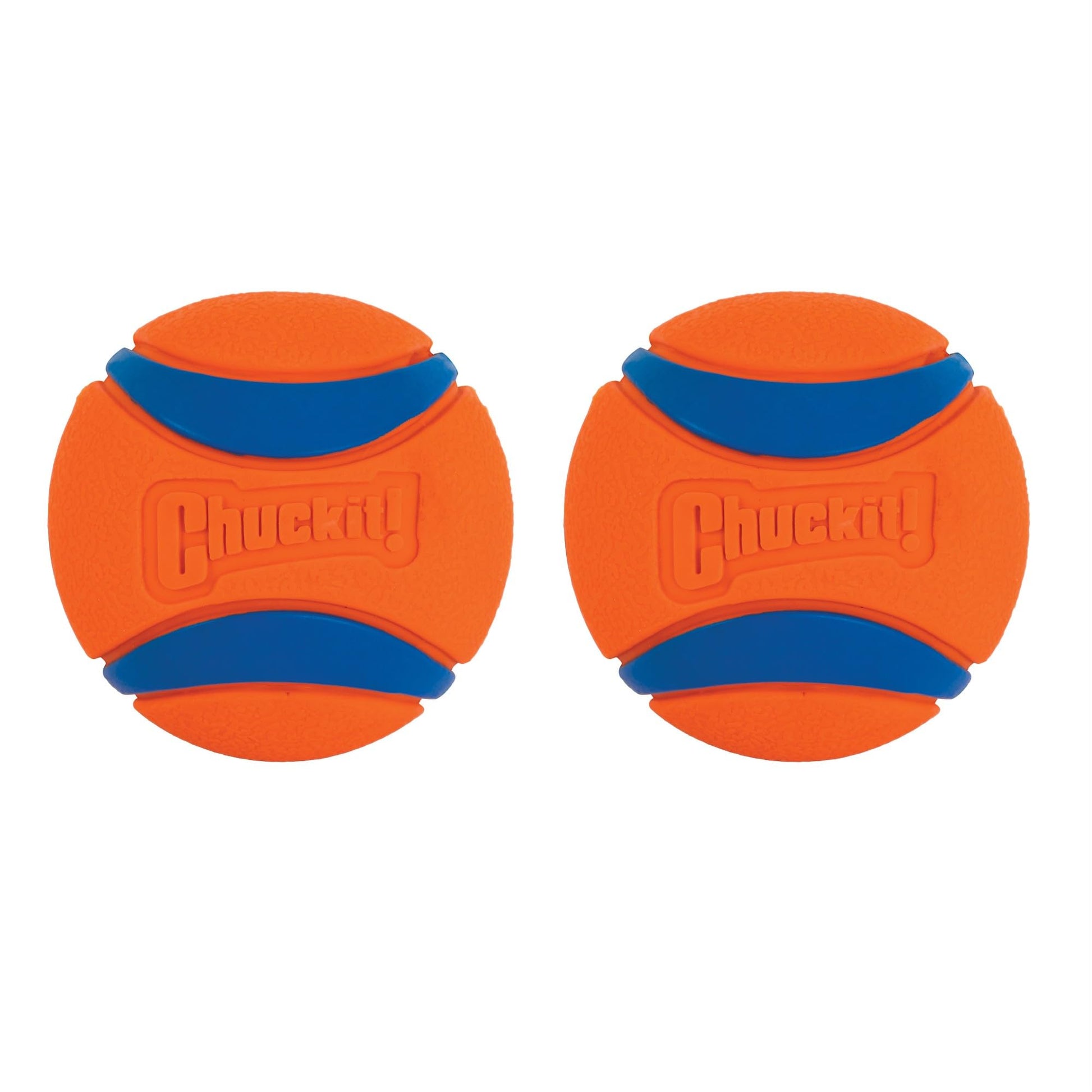 Chuckit! Ultra Ball Dog Toy - Medium (2.5 Inch) For Breeds 20 - 60 Lbs - 2pc