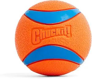 Chuckit! Ultra Ball Dog Toy - Size XL - For Dogs 100+ lbs - Made from Durable Rubber - Super Bouncy - Floats in Water - 3.5 - inch