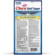 Churu meal topper complete and balanced tuna and scallop 4 count
