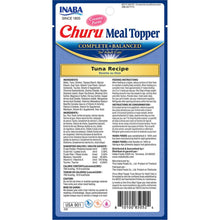 Churu meal topper complete balance tuna recipe 4 count