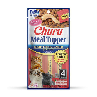 Churu meal topper complete balanced chicken recipe 4 count