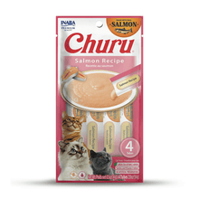 Churu salmon recipe cat treat tubes