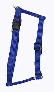 Coastal adjustable harness large dog harness blue girth 22 - 38”